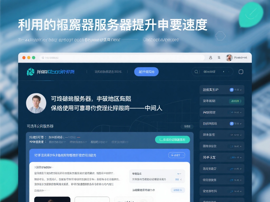 充分利用代理服务器提升访问速度
代理服务器是网络