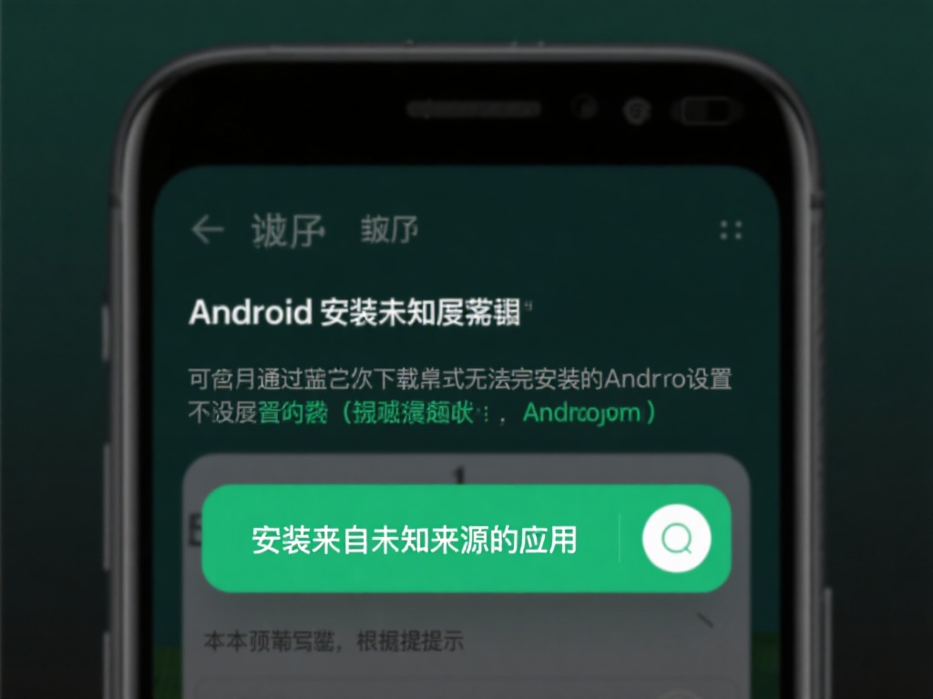 允许安卓设备安装未知来源应用
如果通过普通下载渠
